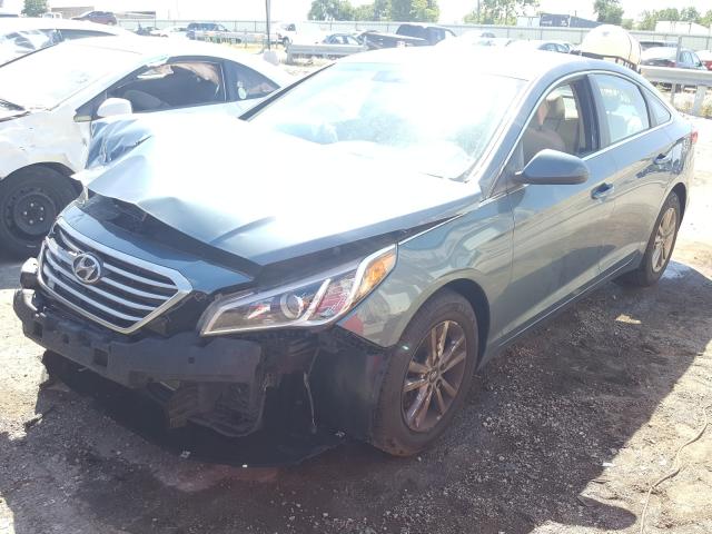 Photo 1 VIN: 5NPE24AF3FH193685 - HYUNDAI SONATA SE 