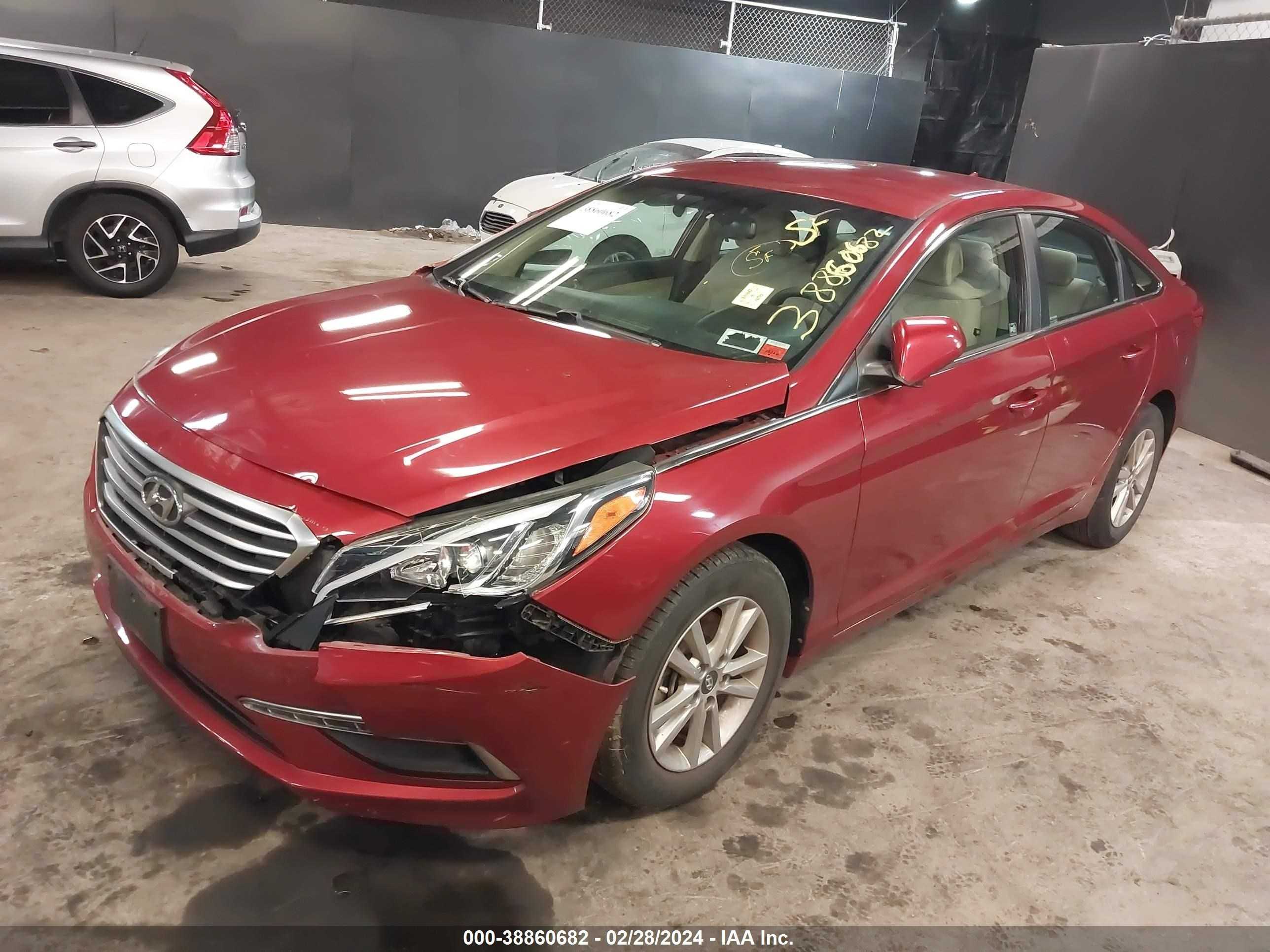 Photo 1 VIN: 5NPE24AF3FH201851 - HYUNDAI SONATA 