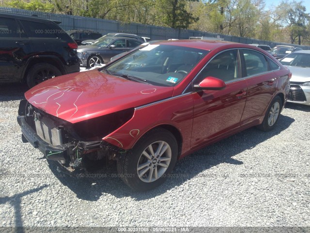 Photo 1 VIN: 5NPE24AF3FH207455 - HYUNDAI SONATA 