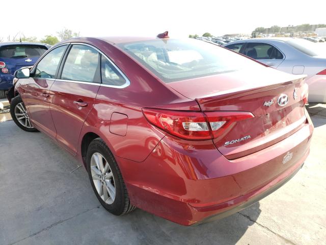 Photo 2 VIN: 5NPE24AF3FH214373 - HYUNDAI SONATA SE 