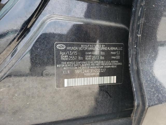 Photo 11 VIN: 5NPE24AF3FH222327 - HYUNDAI SONATA 