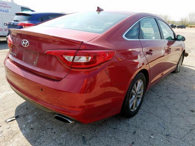 Photo 3 VIN: 5NPE24AF3FH256977 - HYUNDAI SONATA SE 