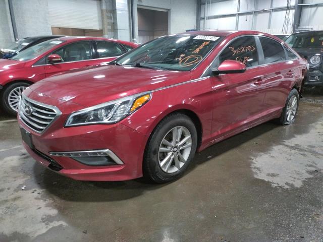 Photo 1 VIN: 5NPE24AF3FH259507 - HYUNDAI SONATA SE 