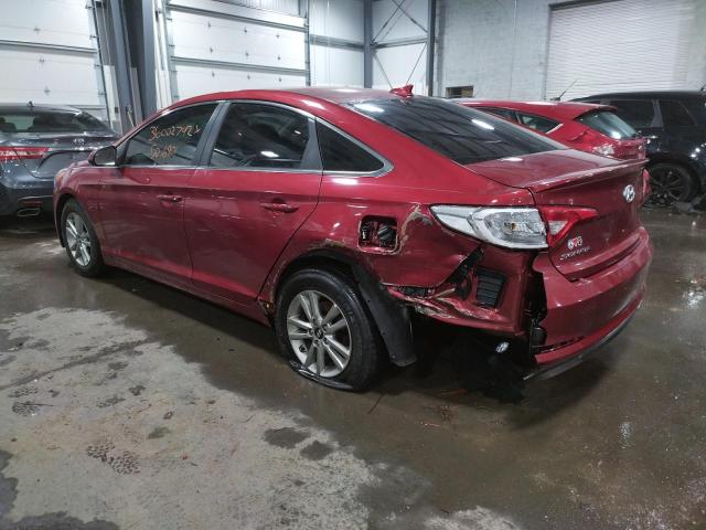 Photo 2 VIN: 5NPE24AF3FH259507 - HYUNDAI SONATA SE 