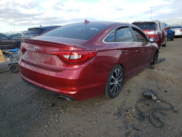 Photo 3 VIN: 5NPE24AF3GH265583 - HYUNDAI SONATA SE 