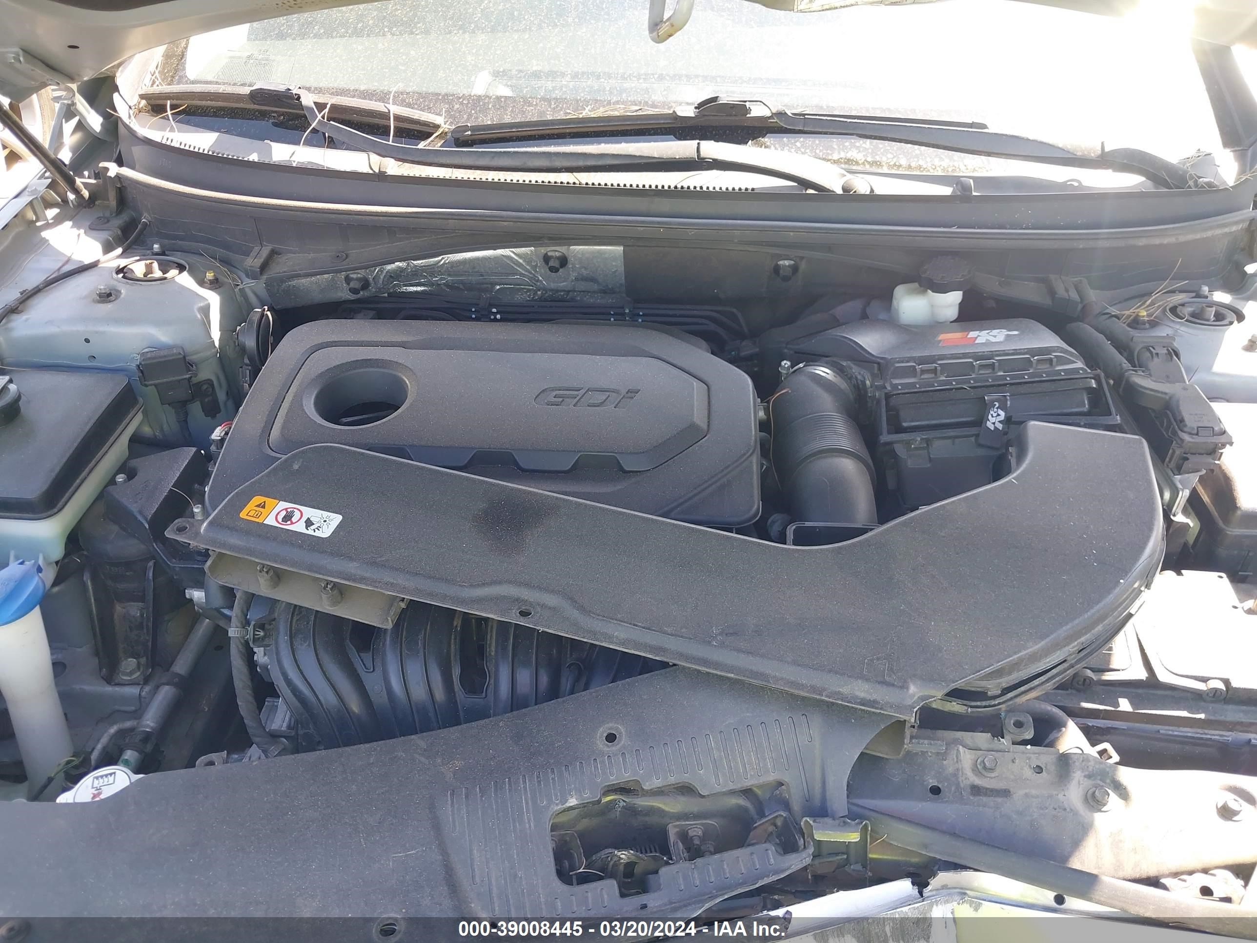 Photo 9 VIN: 5NPE24AF3GH267432 - HYUNDAI SONATA 