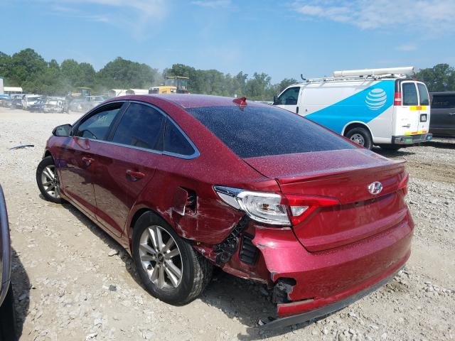 Photo 2 VIN: 5NPE24AF3GH272095 - HYUNDAI SONATA SE 