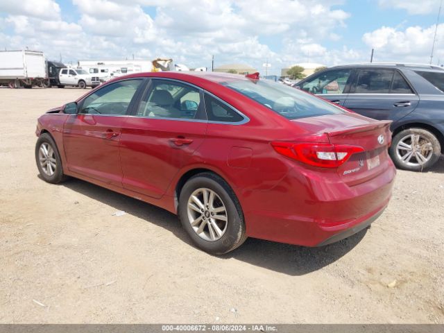 Photo 2 VIN: 5NPE24AF3GH273585 - HYUNDAI SONATA 