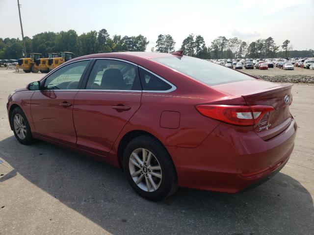 Photo 2 VIN: 5NPE24AF3GH284828 - HYUNDAI SONATA SE 