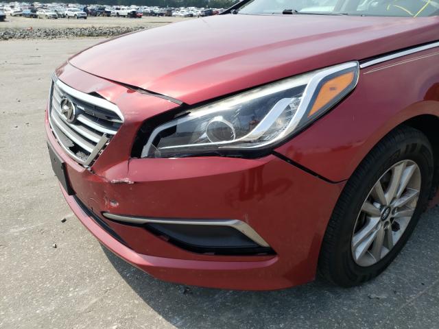 Photo 8 VIN: 5NPE24AF3GH284828 - HYUNDAI SONATA SE 