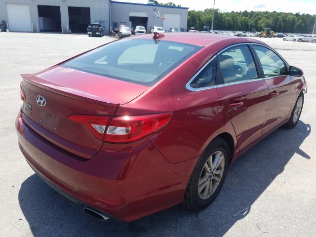 Photo 3 VIN: 5NPE24AF3GH285168 - HYUNDAI SONATA SE 