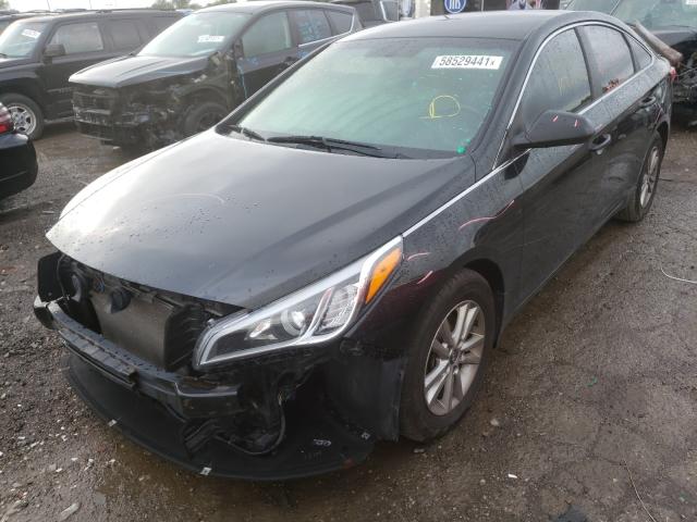 Photo 1 VIN: 5NPE24AF3GH285428 - HYUNDAI SONATA SE 