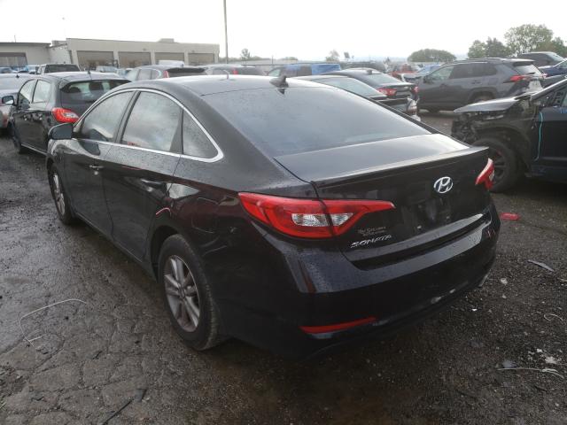 Photo 2 VIN: 5NPE24AF3GH285428 - HYUNDAI SONATA SE 