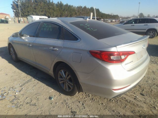 Photo 2 VIN: 5NPE24AF3GH291648 - HYUNDAI SONATA 