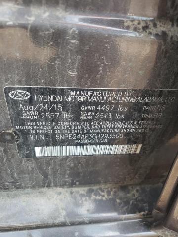 Photo 11 VIN: 5NPE24AF3GH293500 - HYUNDAI SONATA 