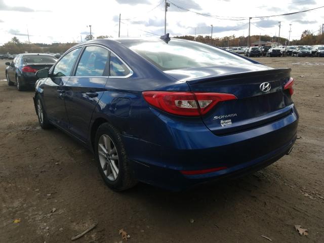 Photo 2 VIN: 5NPE24AF3GH294002 - HYUNDAI SONATA SE 