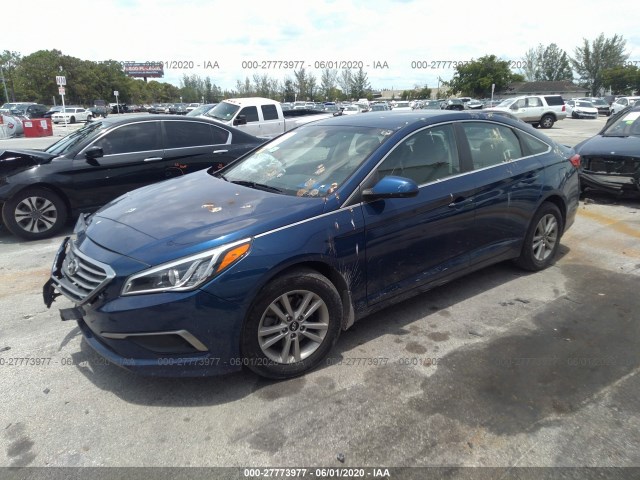 Photo 1 VIN: 5NPE24AF3GH299099 - HYUNDAI SONATA 