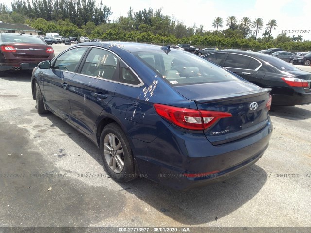 Photo 2 VIN: 5NPE24AF3GH299099 - HYUNDAI SONATA 