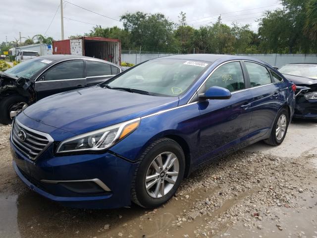 Photo 1 VIN: 5NPE24AF3GH300445 - HYUNDAI SONATA SE 