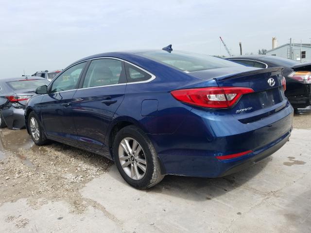 Photo 2 VIN: 5NPE24AF3GH300445 - HYUNDAI SONATA SE 