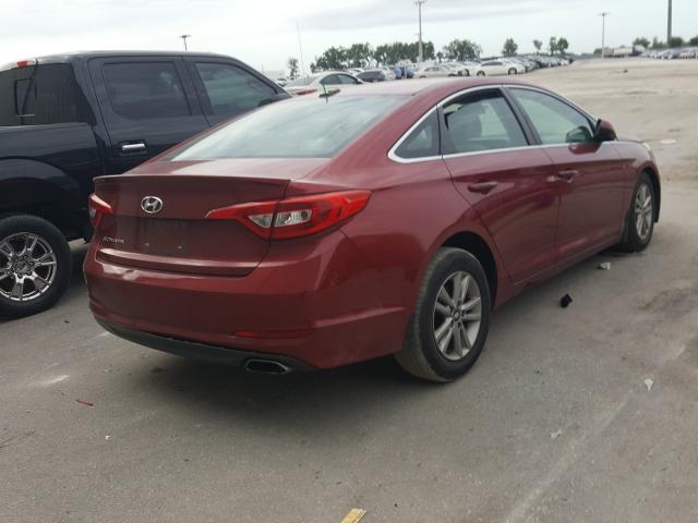 Photo 3 VIN: 5NPE24AF3GH302762 - HYUNDAI SONATA SE 