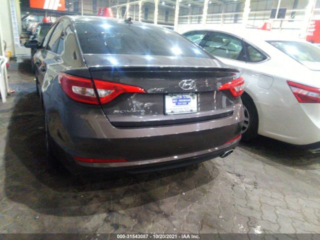 Photo 2 VIN: 5NPE24AF3GH303278 - HYUNDAI SONATA 