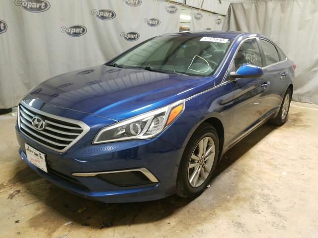 Photo 1 VIN: 5NPE24AF3GH304950 - HYUNDAI SONATA SE 