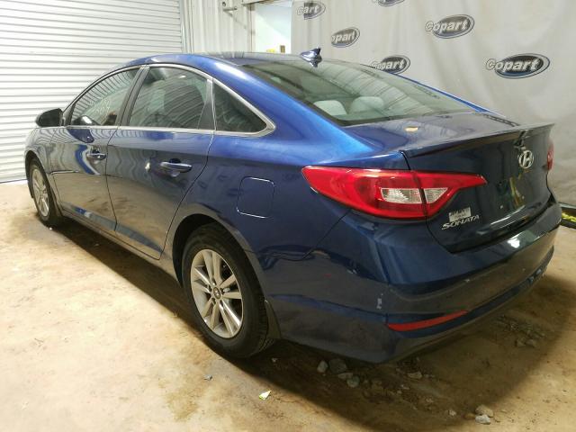 Photo 2 VIN: 5NPE24AF3GH304950 - HYUNDAI SONATA SE 