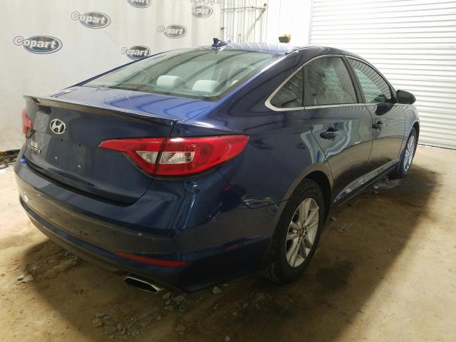 Photo 3 VIN: 5NPE24AF3GH304950 - HYUNDAI SONATA SE 