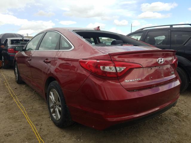 Photo 2 VIN: 5NPE24AF3GH311137 - HYUNDAI SONATA SE 