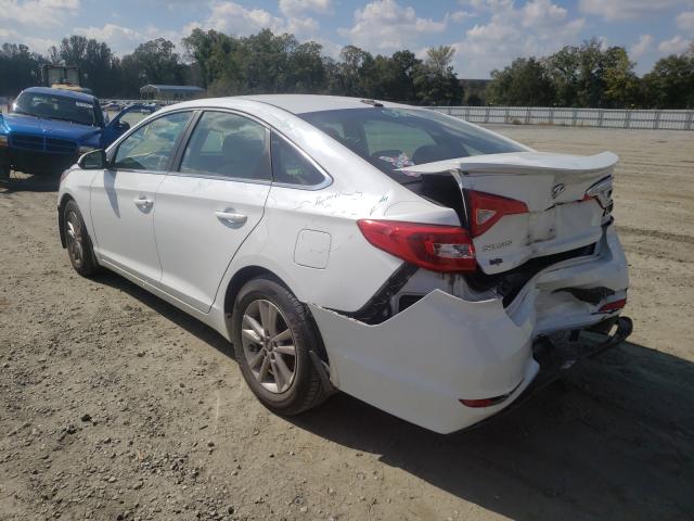 Photo 2 VIN: 5NPE24AF3GH312675 - HYUNDAI SONATA SE 