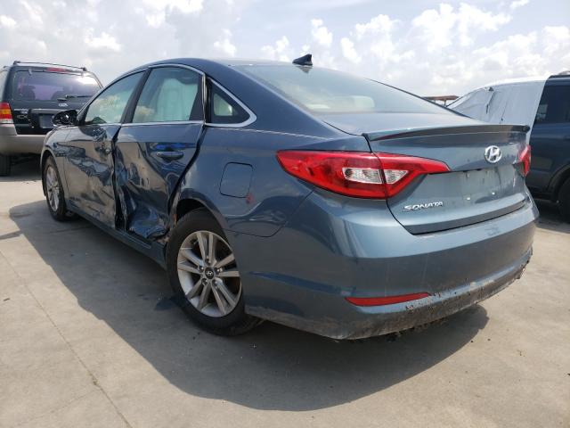 Photo 2 VIN: 5NPE24AF3GH313762 - HYUNDAI SONATA 