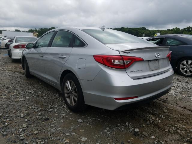 Photo 2 VIN: 5NPE24AF3GH315608 - HYUNDAI SONATA SE 