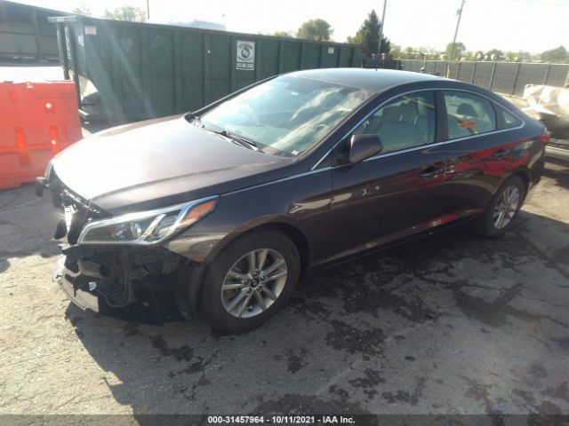 Photo 1 VIN: 5NPE24AF3GH320808 - HYUNDAI SONATA 