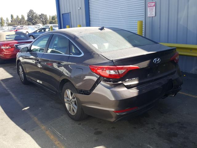 Photo 2 VIN: 5NPE24AF3GH321926 - HYUNDAI SONATA SE 