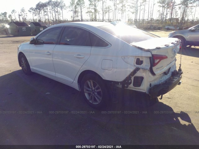 Photo 2 VIN: 5NPE24AF3GH322297 - HYUNDAI SONATA 