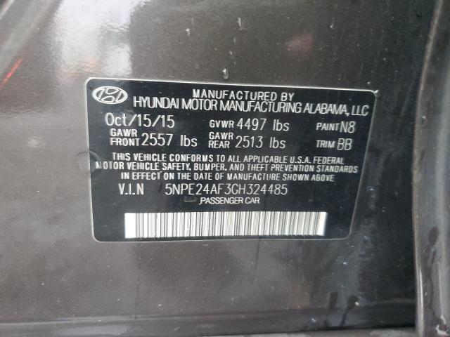 Photo 11 VIN: 5NPE24AF3GH324485 - HYUNDAI SONATA 