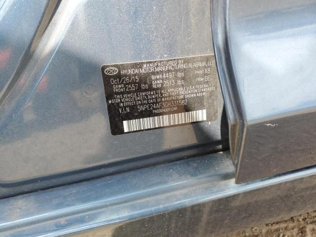 Photo 11 VIN: 5NPE24AF3GH331582 - HYUNDAI SONATA SE 