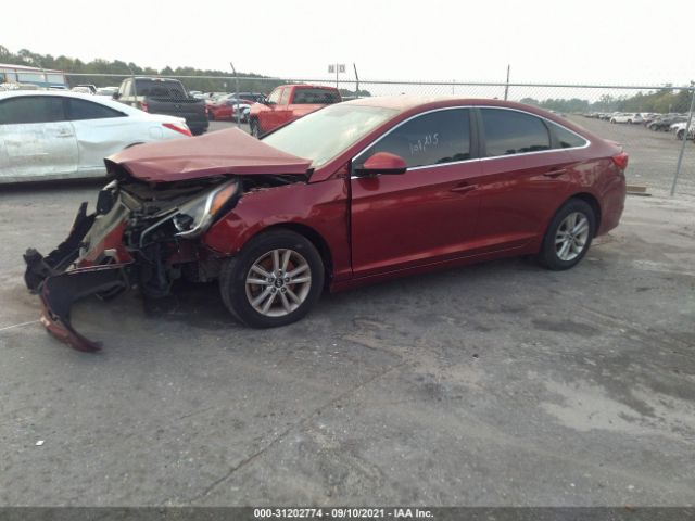 Photo 1 VIN: 5NPE24AF3GH335583 - HYUNDAI SONATA 