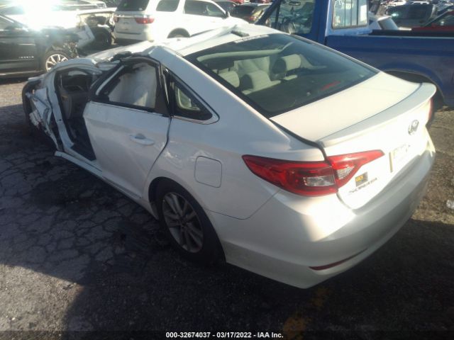 Photo 2 VIN: 5NPE24AF3GH341481 - HYUNDAI SONATA 