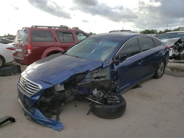 Photo 1 VIN: 5NPE24AF3GH348883 - HYUNDAI SONATA SE 