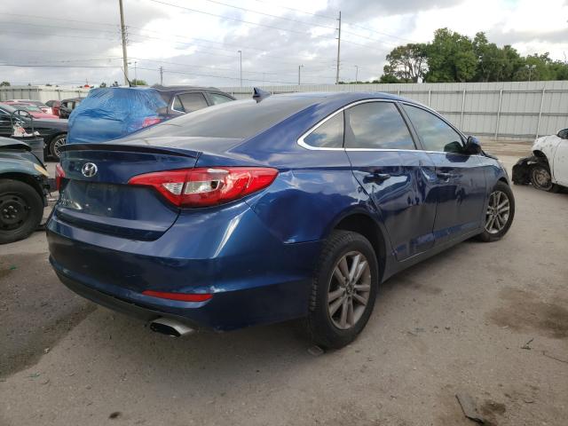 Photo 3 VIN: 5NPE24AF3GH348883 - HYUNDAI SONATA SE 