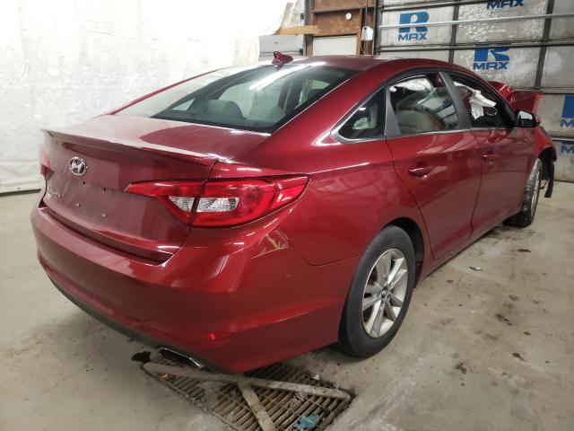 Photo 3 VIN: 5NPE24AF3GH350567 - HYUNDAI SONATA SE 