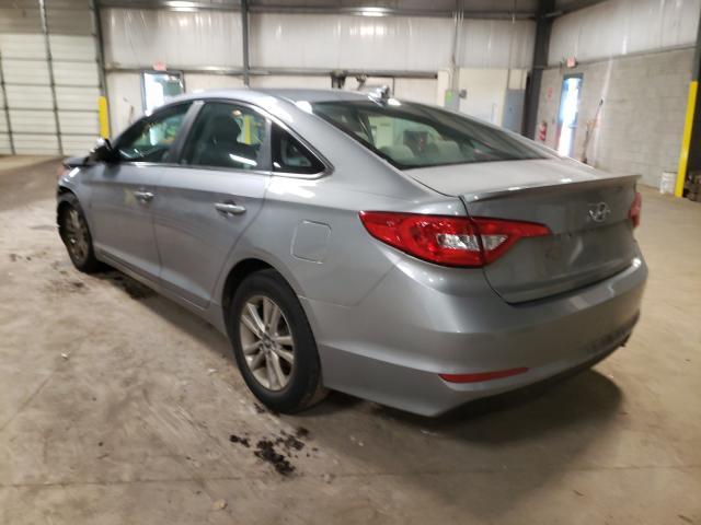 Photo 2 VIN: 5NPE24AF3GH350603 - HYUNDAI SONATA SE 