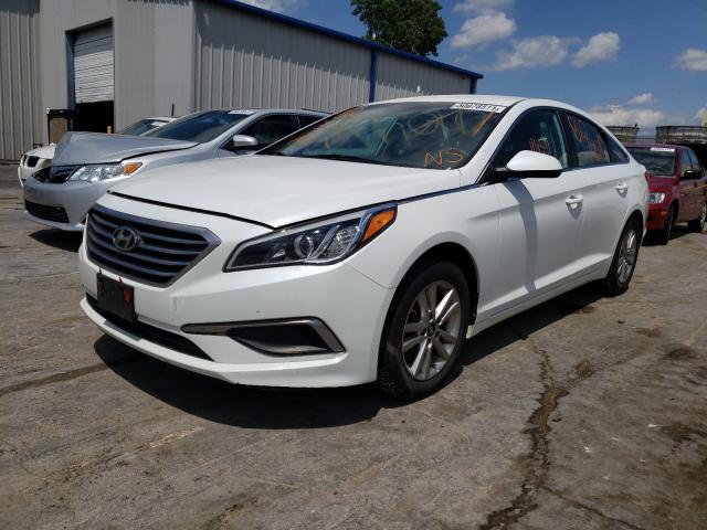 Photo 1 VIN: 5NPE24AF3GH350827 - HYUNDAI SONATA SE 