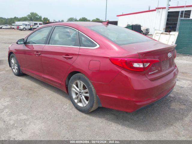 Photo 2 VIN: 5NPE24AF3GH352318 - HYUNDAI SONATA 