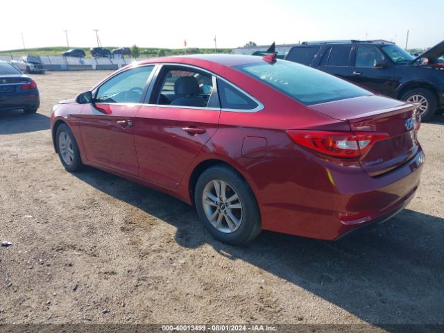 Photo 2 VIN: 5NPE24AF3GH352626 - HYUNDAI SONATA 