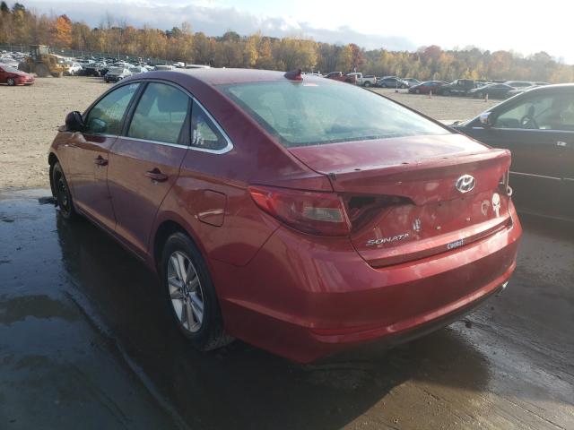 Photo 2 VIN: 5NPE24AF3GH353260 - HYUNDAI SONATA SE 