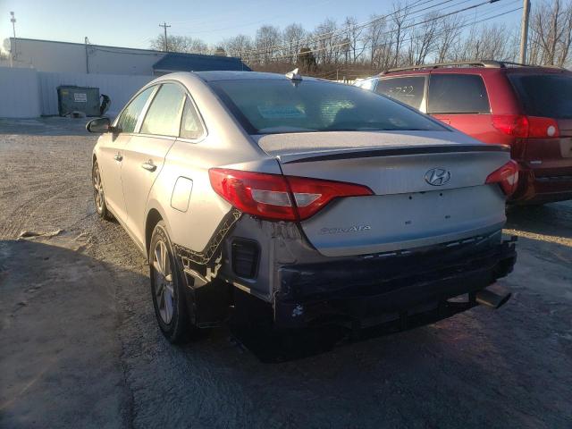 Photo 2 VIN: 5NPE24AF3GH355509 - HYUNDAI SONATA SE 