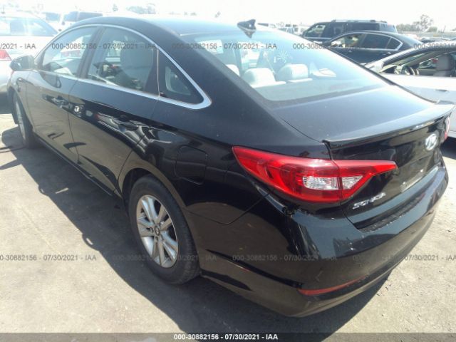 Photo 2 VIN: 5NPE24AF3GH357681 - HYUNDAI SONATA 